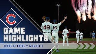 Game Highlights Cubs Defeat Reds at the Field of Dreams Game  81122