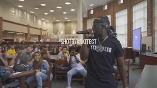 A Kertasy Vlog Speaks & Performs Live For Franklin High School Students
