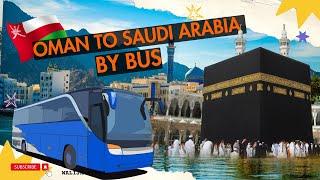 Umrah journey by BUS from Muscat to Riyadh #umrahjourney #travel #umrah #oman #saudiarabia #pakistan