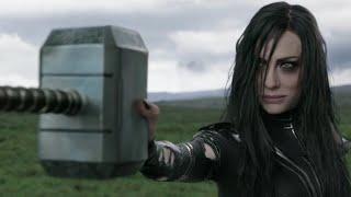 Hela Destroys Mjolnir - Thor Ragnarok 2017  Movie Clip HD