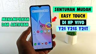 Menampilkan Sentuhan Mudah  Easy Touch pada Hp Vivo Y21 Y21s Y21T Tanpa Aplikasi