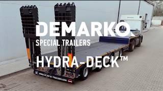 DEMARKO Special Trailers  ST series with HYDRA DECK