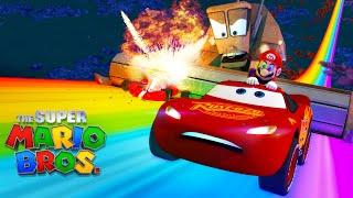 Super Mario Bros VS McQueen  Amore Action Theres Frank