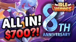 FULLY MAXING Idle Heroes 8th Anniversary - Episode 57 - The IDLE HEROES Turbo Series