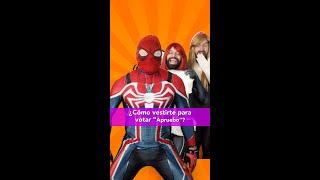 ¿Cómo vestirte para votar Apruebo? con Sensual Spiderman