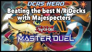 Master Duel - Beating the best NR Event Decks with Majespecters