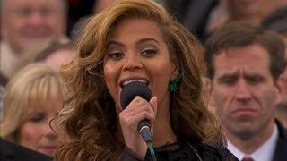 Beyonce National Anthem at Presidential Inauguration Ceremony 2013  ABC News