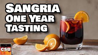 Sangria One Year Taste Test