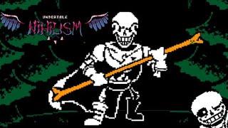 Papyrus will CAPTURE the Human UNDERTALE NIHILISM Papyrus Fight