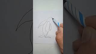 ONE LINE ART #shortvideo #shorts #youtubeshorts #drawing #funny #shortsviral #viral #love #lineart