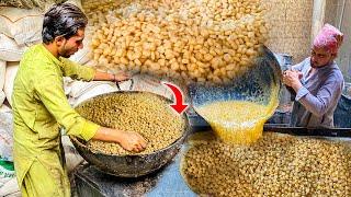 Amazing Candy Making Skill  Mass Production of Homemade Candy Factory In Pakistan  Candy Factory