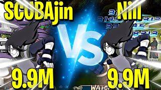 the 2 STRONGEST PLAYERS in NORTH AMERICA BROKE this FINAL USING OROCHIMARU YOUNG BT  NARUTO ONLINE