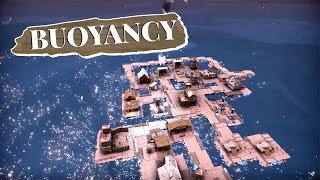 Construcción de Ciudades Flotantes - BUOYANCY Gameplay Español - Ep1