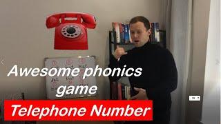 PHONICS GAME Fun Esl Game - Telephone Number