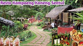 Kampoeng Koneng Resto Alam Hidden gem didaerah sentul nuansa asri vibes ubud wajib coba