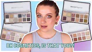 BH COSMETICS IN DISGUISE?  ALL 4 NEW MAKEUP REVOLUTION ICON PALETTES TESTED