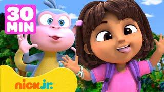 Dora  Momentos Mais Engraçados do Botas com Dora  Compilação de 30 Minutos  Nick Jr.