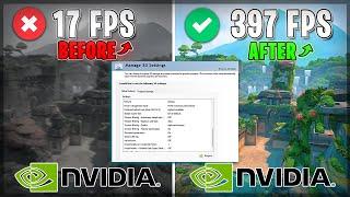 NVIDIA CONTROL PANEL - Best Settings for FPS & Performance in 2023