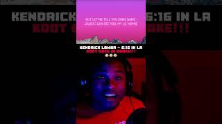 Kendrick Lamar DISSES Drake Kendrick Lamar 616 in LA #kendricklamar #drake #diss