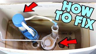 How To Fix a Running Toilet  How To Install a Toilet Repair Kit