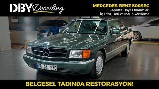 Belgesel Tadında Restorasyon - Mercedes-Benz W126 500SEC