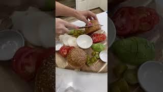 Burger board #recipes