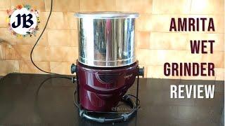 Amrithaa Wet Grinder Review in English AMIRTHAA TLT Tilting Tabletop Wet Grinder -2 LiterWine Red