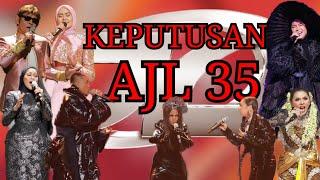 Keputusan Rasmi Pemenang Anugerah Juara Lagu 35 #AJL35