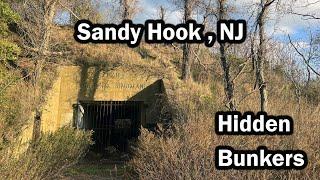 Exploring Abandoned Bunkers on the Beach - Sandy Hook New Jersey