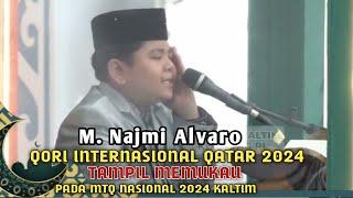 Juara 1 Muhammad Najmi Alvaro DKI JAKARTA Tilawah Anak-Anak  MTQ Nasional XXX 2024 KALTIM