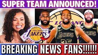 BIG UPDATE FANS SURPRISED KEVIN DURANT TO THE LAKERS TODAYS LAKERS NEWS