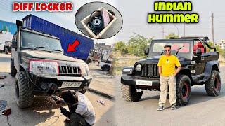 Thar Crde converted into Hummer  Differential locker in our Bolero