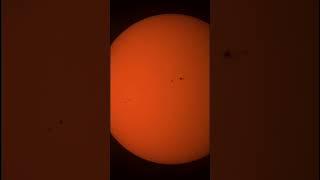 Suns surface is so active #solar #telescope #astrophotography #sunspots