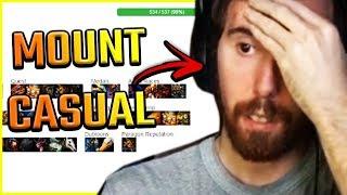 Asmongold Reacts to Jrammy Having Almost EVERY MOUNT IN WOW