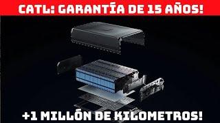  CATL REVOLUCIÓN Bateria de 15 Millones de kms o 15 años GARANTIZADOS