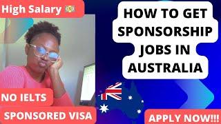 Visa Sponsorship Jobs in Australia  Easiest way to move to Australia with work permit