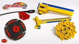 How to Build the LEGO Beyblade & Launcher  Beyblade Burst Evolution
