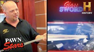 Pawn Stars Rick Turns Down a SUPER WEIRD Glass Sword