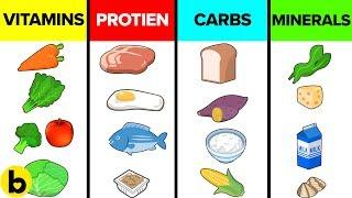 How The Six Basic Nutrients Affect Your Body