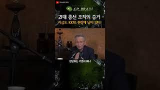 21대총선 조작의 증거는 지금도 100% 현장에 남아있어 밝혀질 수 밖에 없다. 허병기 교수