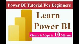 Power Bi Tutorial for Beginners  #powerbi  Learn Power BI in 10 Minutes