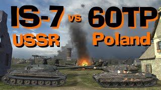 WOT Blitz Face Off  IS-7 vs 60TP