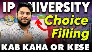 IP University Online Counselling Choice FillingIMPORTANT Instructions out 2024