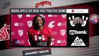 WSU Football Ready to attack  RB Djouvensky Schlenbaker Boeing Apple Cup Week Presser  91024