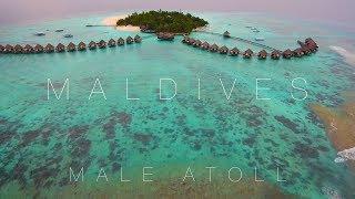 Maldives Male Atoll Drone Footage in 4K