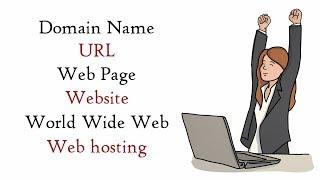 What is Domain Name URL Web Page Website WWW Web Hosting  TechTerms