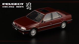 Девяностые по-французски Peugeot 405 SR 1993 • Масштабные модели автомобилей Франции 143