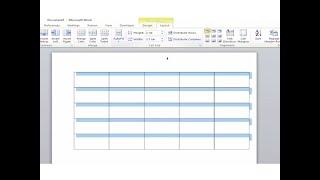 Changing Column Width And Row Height Microsoft Word Resize and Adjust table cells in Word