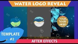 Water Logo Reveal  After Effects template Free Template  No third party plugins  Inside graphics