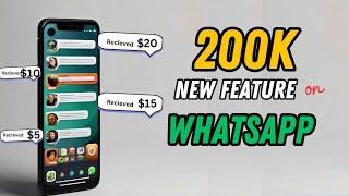 How To Earn 200k With WhatsApp New Feature  How to Make Money Online